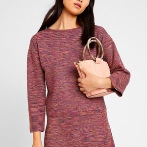 Banana Republic Pink Metallic Sweater